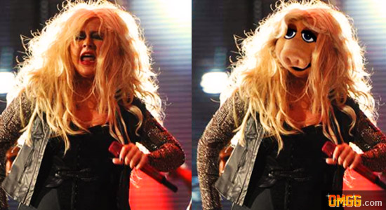 Spot the Difference: Christina Aguilera