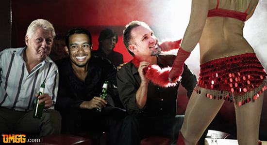 Jesse James Forms Rat Pack With Schwarzenegger, Clinton and Woods