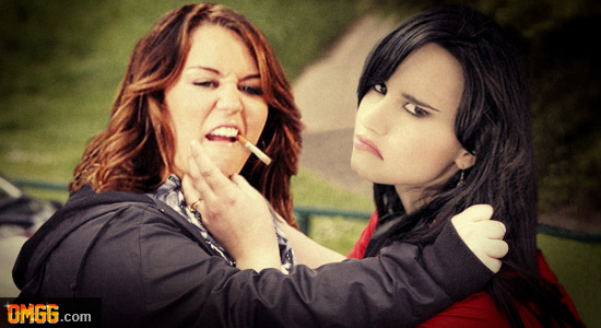 Celebrity Fight Club: Miley Cyrus vs. Demi Lovato