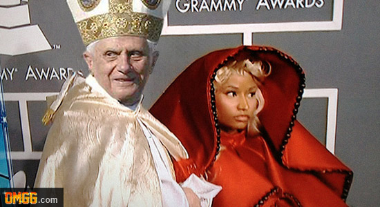 Did Pope Benedict Crash The Grammy Awards?