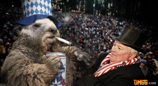 Punxsutawney Phil Admits He Was Drunk And Wants Another Go