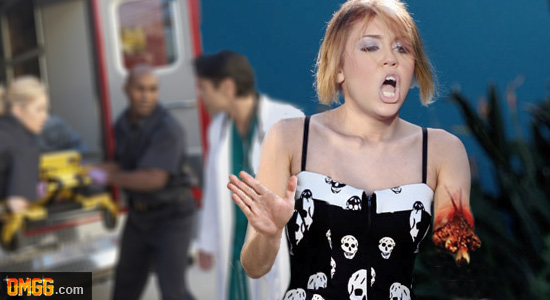 Miley Cyrus Cuts Off Arm as Part of Weight Loss Plan