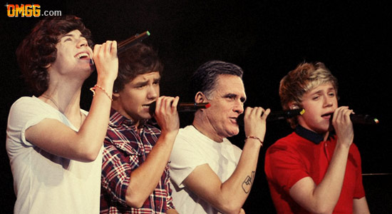 Mitt Romney Joins a Boy Band