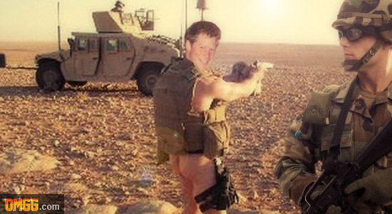 Naked Prince Harry Deployed to Afghanistan