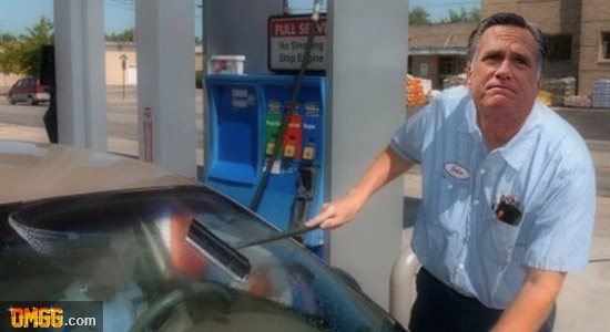 Mitt Romney Apologizes for Pumping His Own Gas